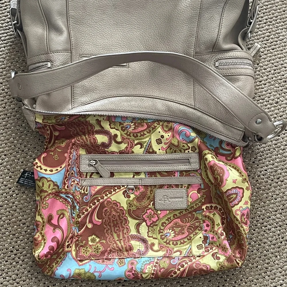 B. Makowsky Leather Handbag - Picture 7 of 12